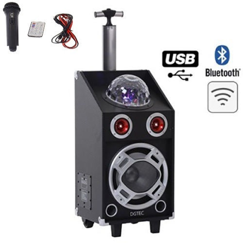 Machines Bluetooth Rechargable Mic Lights - kolkaraftino Karaoke Style