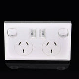 Electrical USB ports x2 and x2 240v AC