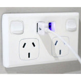 Electrical USB ports x2 and x2 240v AC