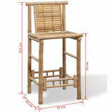 Natural Materials  Nice SET X2 with  Tropical Bamboo materials  JOLBAMGIO