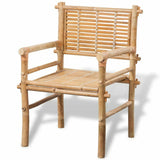 Natural Materials Set Table and Chairs, 3 items set Bamboo " jolbaset "150