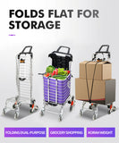 Trolley Carry Portable Folding Frame And Bag
