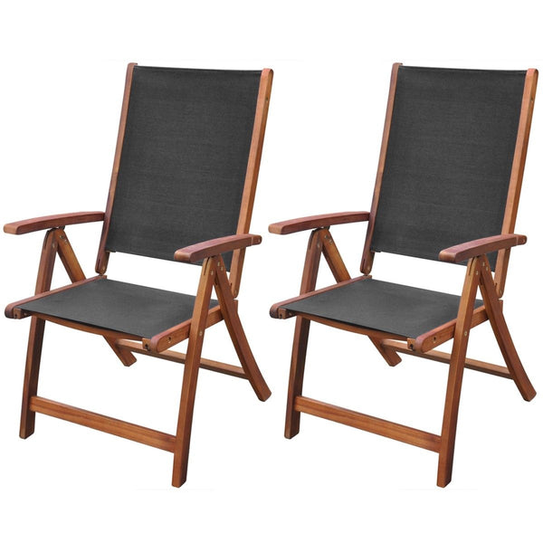 Chairs Set x2 Folding Popular