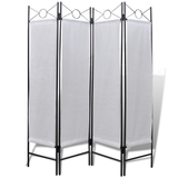 Privacy Divide Screen Folding Four Panel Simple
