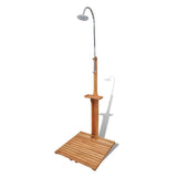 Wooden Practical Portable Shower Adjustable Joldousatti