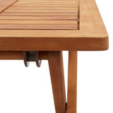 Portable Table Practical And Folding Wood Solid