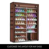 Shoe Storage Xtra Big With Cover Brown jolkaf2big