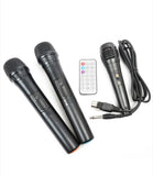 Portable Karaoke Battery Singing PA System x3 Mics