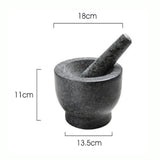 Kitchen tools Natural Material Heavy for Easy grind from GRANITE-