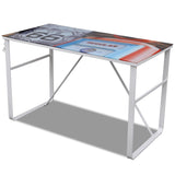 Desk Or Table with Glass Top New Design Modern