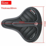 Bike Parts Seat Extra Comfy Wide Springs