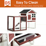 Pet Rabbit New design Easy Clean Safe with Plenty Space Hutch