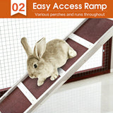 Pet Rabbit New design Easy Clean Safe with Plenty Space Hutch