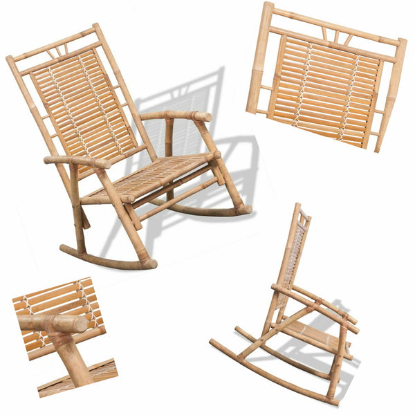 Natural Materials  Nice Chair Classic and Tropical Bamboo " jolrocha " 150