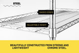 Storage Levels Steel And Adjustable