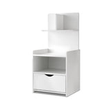 Stand Side Table Bed site With Extra Shelf  jolwhitop