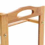 Shoe Rack Storage Wooden Natural Materials jolwoo5