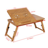 Table Portable Table Stand Adjustable Wooden ver2