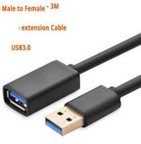Cable USB 3.0 Male to Female USB extension Cable 3M