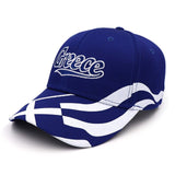 Cap Sports Cap Snapback Greece Flag Caps Unisex Hip-Hop Hats