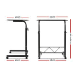 Desk adjustable Modern Portable Wheels stand-work changing positions Sit Or Stand