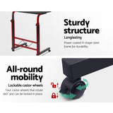 Desk adjustable Modern Portable Wheels stand-work changing positions Sit Or Stand