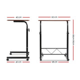 Desk adjustable Modern Portable Wheels stand healthy change of posture Sit Or Stand