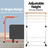 Desk adjustable Modern Portable Wheels stand -Sit Or Stand To Work