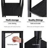 Floor Lamp and as Shelf style Wood Standing Light Reading Storage Bedroom