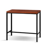 Table Durable designs Tall and Modern Pine Wood Metal Frame