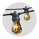 Christmas Decor Christmas Lights 20m Wedding lights event lights Festoon String Lights Christmas Bulbs P