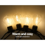 Christmas Lights 41m Led String Lights 40 Bulbs Kits Wedding Party Christmas A19