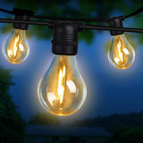 Christmas Lights 41m Led String Lights 40 Bulbs Kits Wedding Party Christmas A19