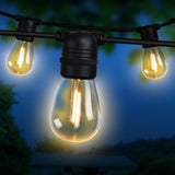 Christmas Decor Christmas Lights 14m LED Festoon String Lights 10 Bulbs Kits
