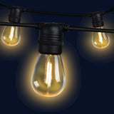 Christmas Lights 23m LED Festoon String Lights 20 Bulbs Kits Wedding Party Christmas S14