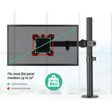 Tv Stand Display Holder Monitor holder Arm Screen arm Mount a monitor 32" Tv arm Black Screen holder