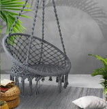 Swing Hammock Swing Hanging Chair - Grey