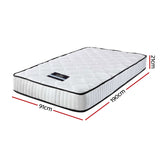 Mattress Single Size Pocket Spring Mattress 21cm Thick – Single