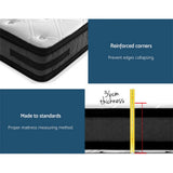 Mattress Single Luna Euro Top Cool Gel Pocket Spring Mattress 36cm Thick – Single