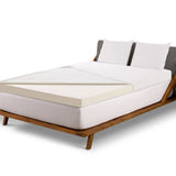Mattress Topper King Memory Foam Mattress Topper w/Cover 8cm - King