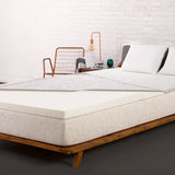 Mattress Topper Single Memory Foam Mattress Topper w/Cover 8cm - Single