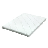 Mattress Topper King Bedding Cool Gel Memory Foam w/Bamboo Cover 8cm - King