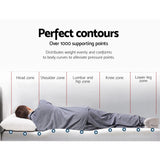 Mattress Topper King Bedding Cool Gel Memory Foam w/Bamboo Cover 8cm - King