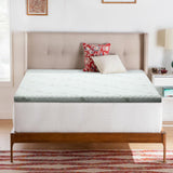 Mattress Topper King Bedding Cool Gel Memory Foam w/Bamboo Cover 8cm - King