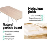 Desk Practical Table portable Metal Desk - White