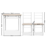 Table Dining Table and chairs Set Kitchen Table and Chairs - Natural