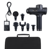 Massage Device Electric Massager Vibration 6 Heads Muscle Therapy Percussion Tissue Batter Rechargable