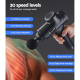 Massage Device Electric Massager Vibration 6 Heads Muscle Therapy Percussion Tissue Batter Rechargable