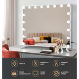 Mirror with Lights Dimmable 65cm x 80cm Wall Mirrors