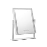 Mirror LED Makeup Mirror Hollywood Standing Mirror Tabletop Vanity White
